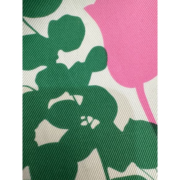 Anthropologie Moulinette Soeurs Pink Tulips Silk Dress - size 6 - Picture 7 of 11